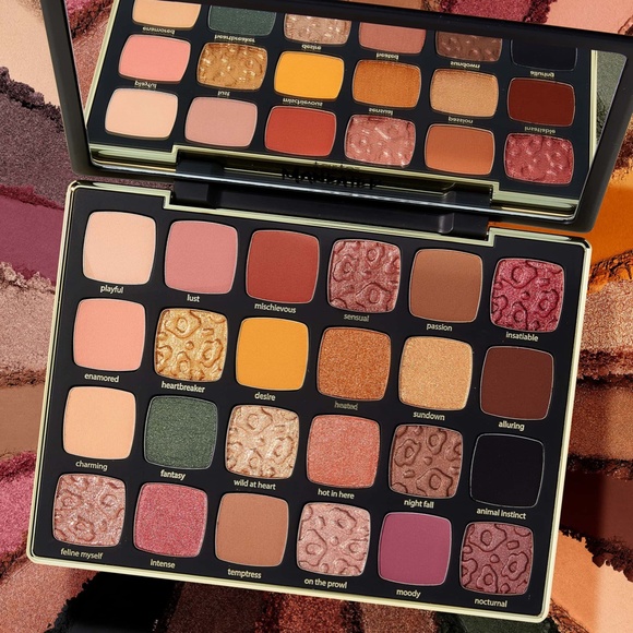 tarte Other - NWT tarte maneater™ after dark eyeshadow palette brown gold pink green  makeup
